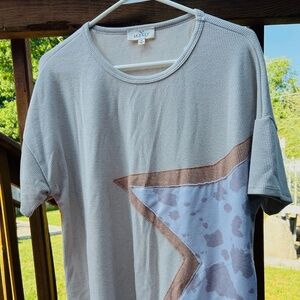 Boutique boho top 2X